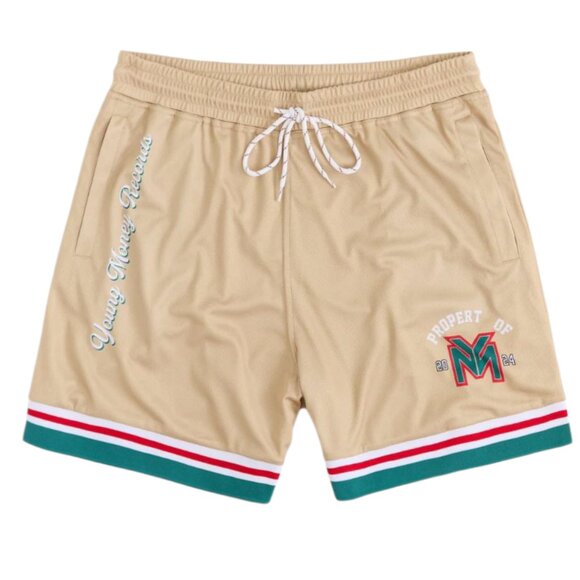 Lil Wayne Property Of Basketball Shorts - Khaki - Picture 1 of 2